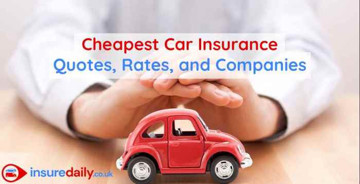 Top 10 Cheapest Car (Auto) Insurance Companies